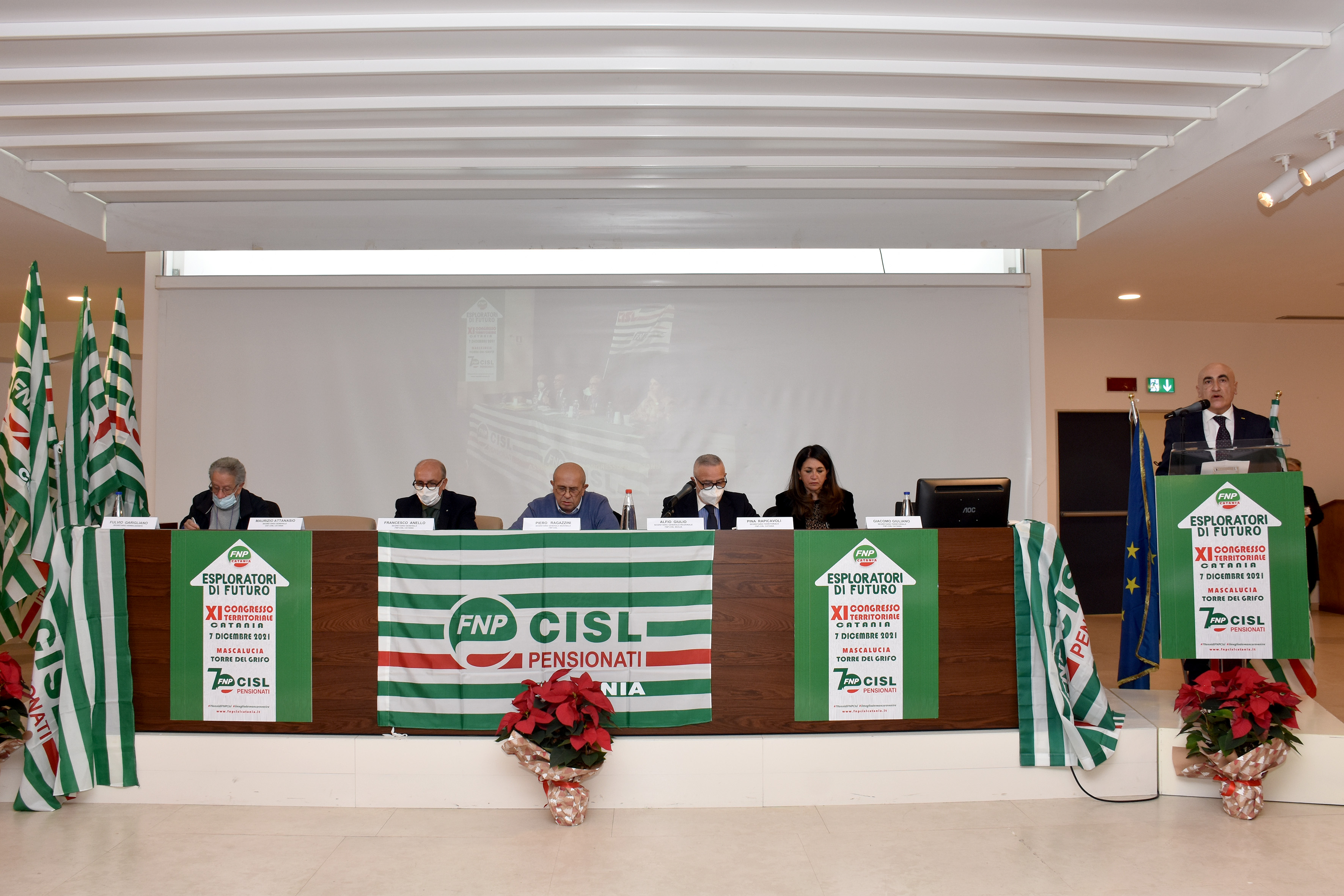 XI CONGRESSO TERRITORIALE FNP CISL CATANIA - 7 DICEMBRE 2021 TORRE DEL GRIFO  